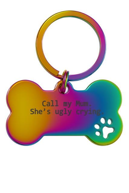The Emotional Support Mum Tag
