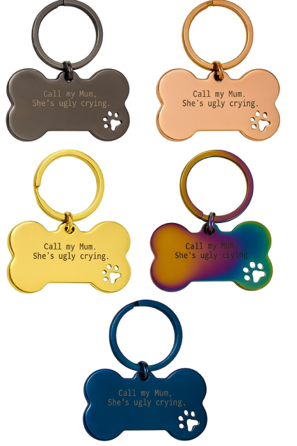 The Emotional Support Mum Tag