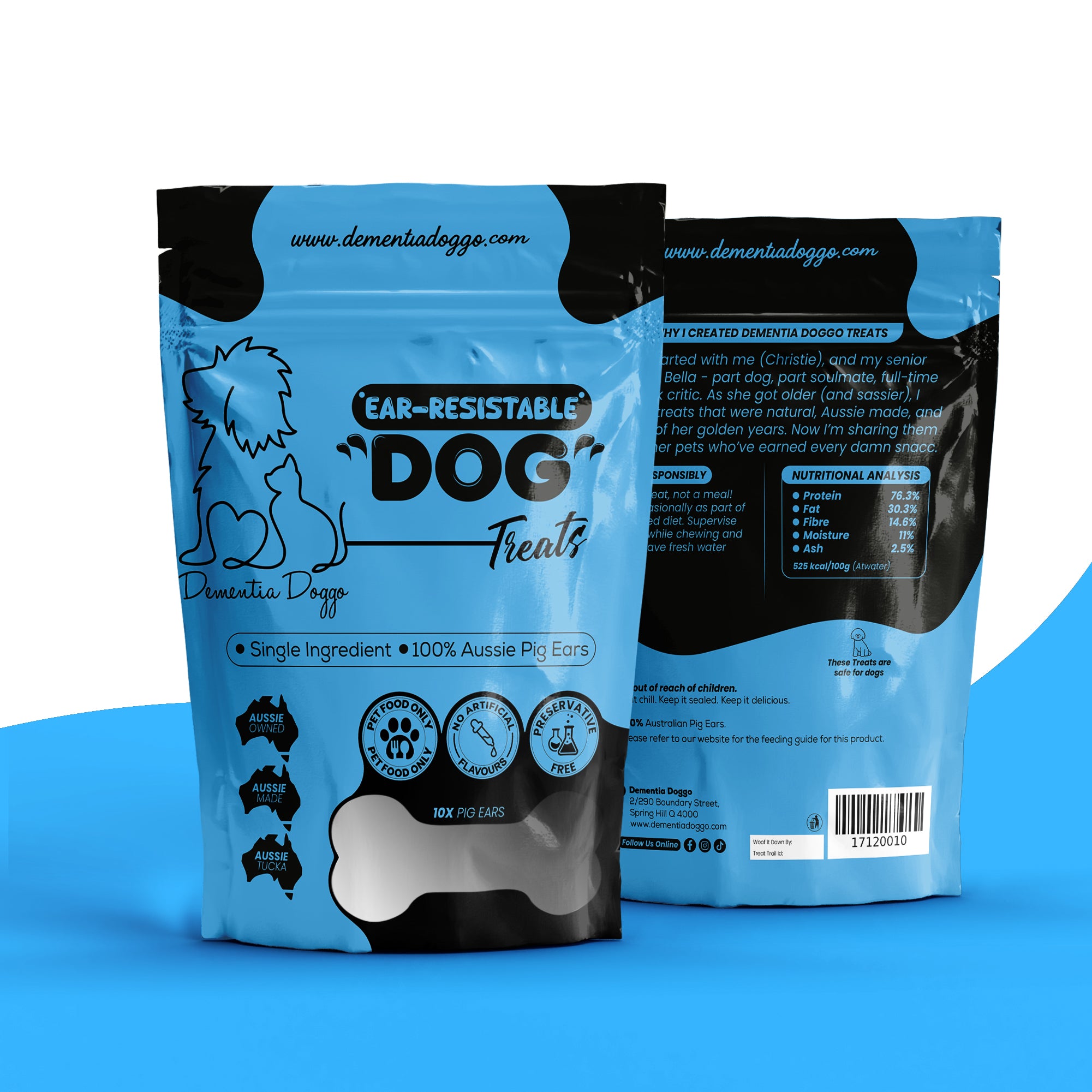 Ear-resistable Dog Treats x 5