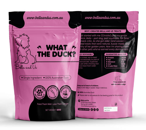 What The Duck? 100g (Australian Duck Feet)