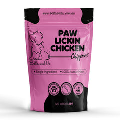 Paw Lickin' Chicken Chippies Treat