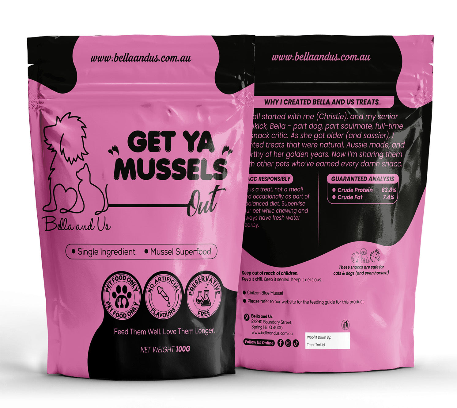 Get Ya Mussels Out 100g