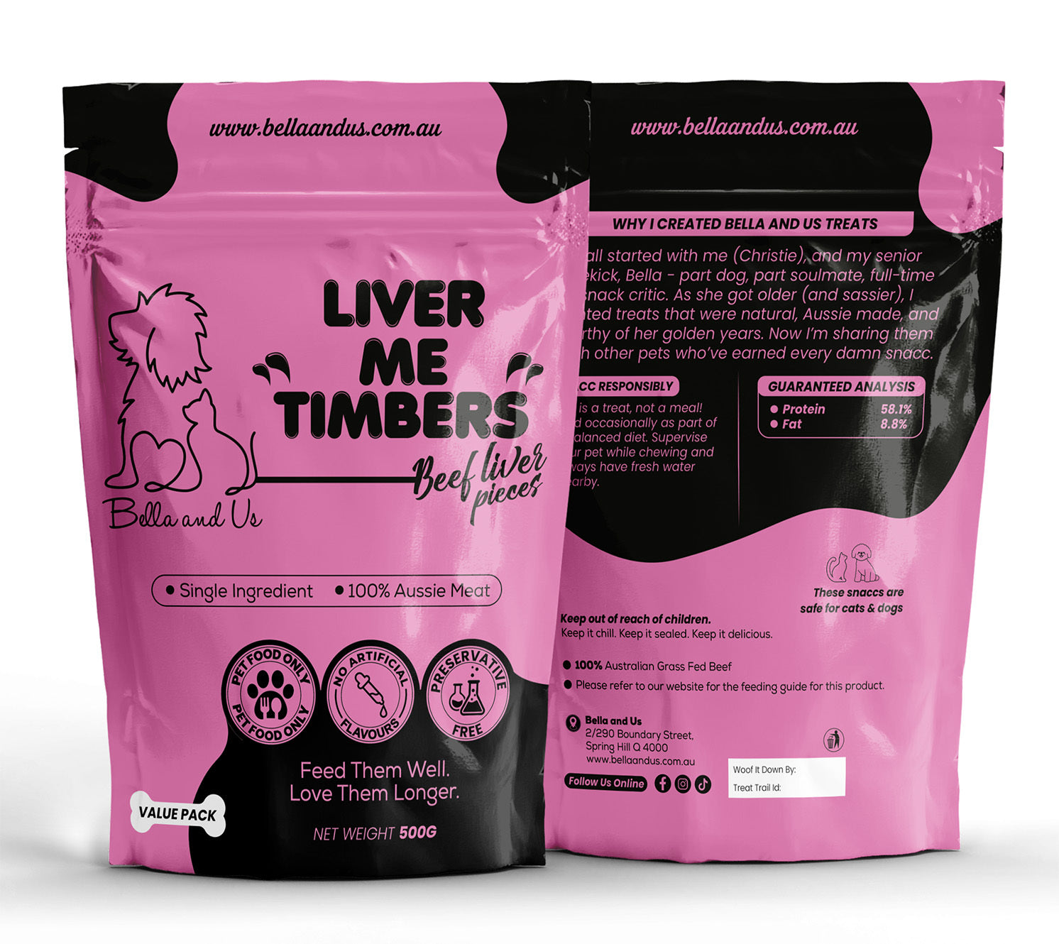 Liver Me Timbers Beef Treat