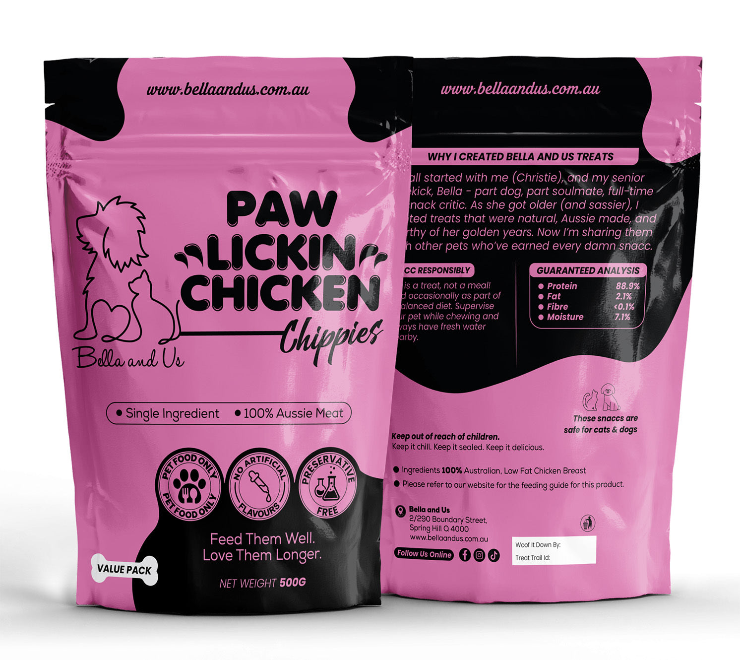 Paw Lickin' Chicken Chippies
