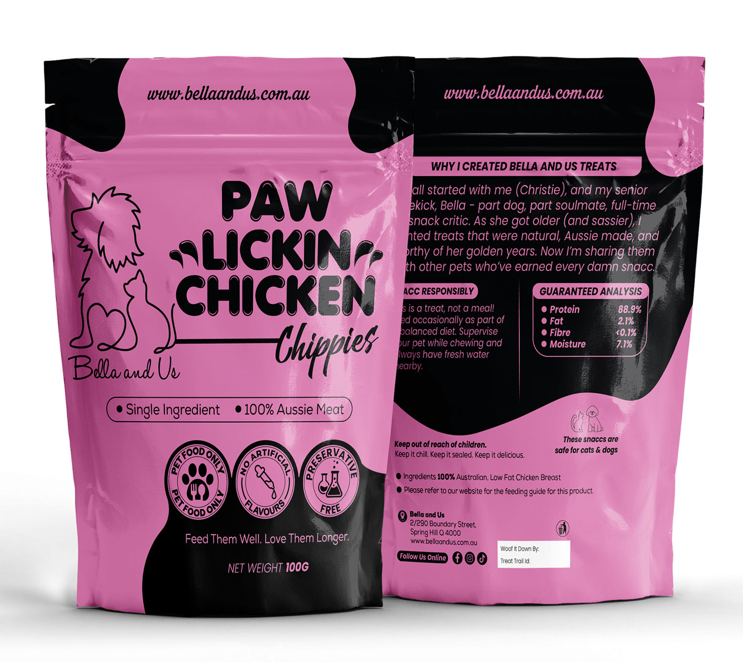 Paw Lickin' Chicken Chippies